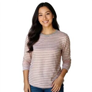 GAP | Pink & Gray Long Sleeve Shirt